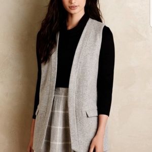 Anthropologie elevenses wool vest